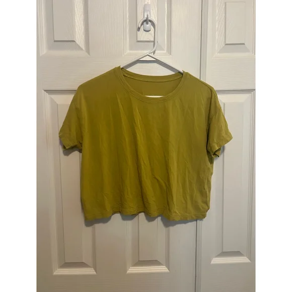 Women's Lululemon Cate Tee Yellow Pear 6 - Picture 2 of 4